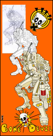 "Bone Devil" concept design.